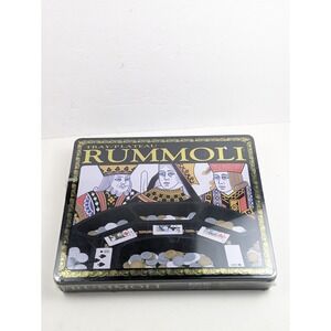 Rummoli Game Tray & Chips 75th Anniversary Edition Deluxe Tin Sealed‎